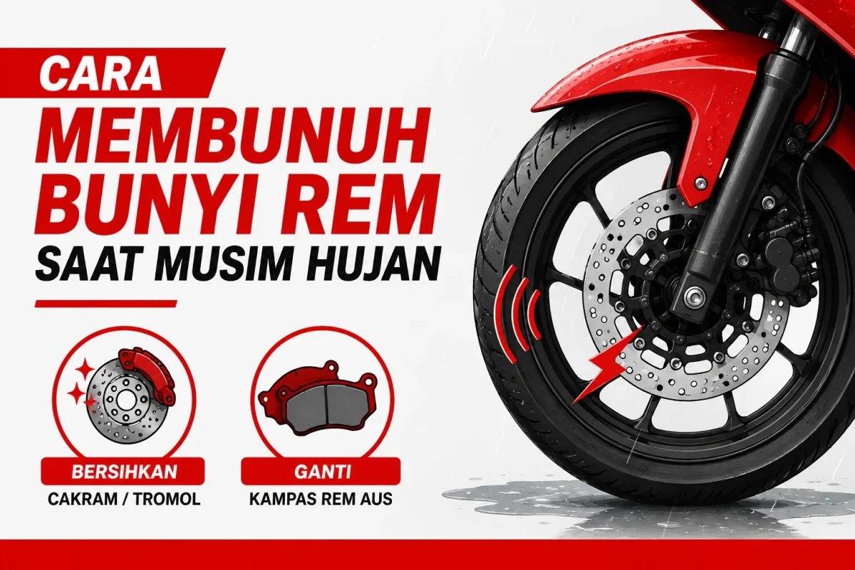 Cara Membunuh Bunyi Rem Saat Musim Hujan
