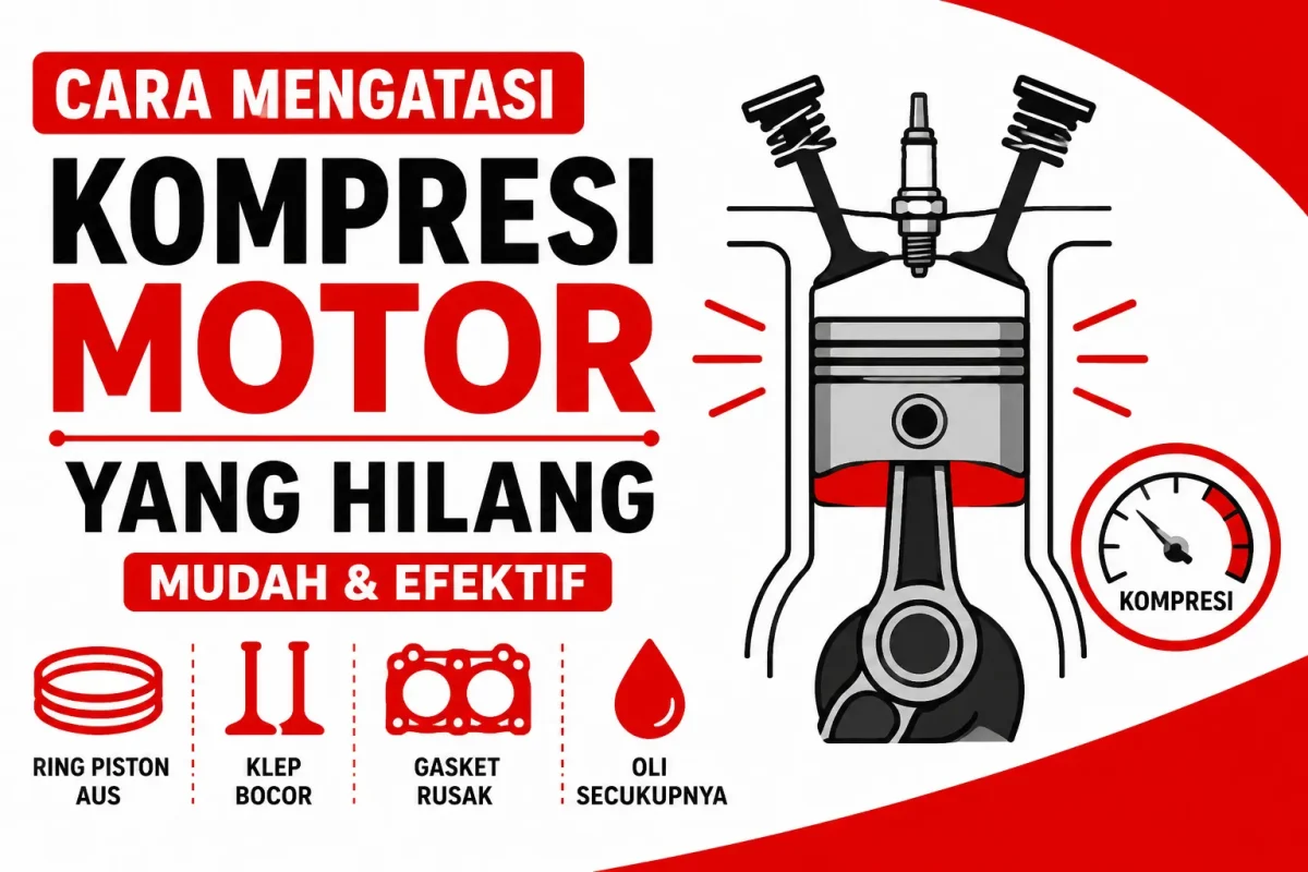 Cara Mengatasi Kompresi Motor yang Hilang dengan Mudah dan Efektif