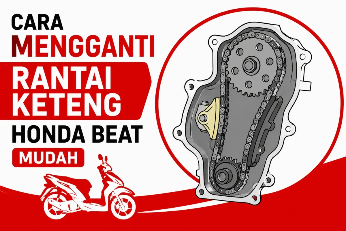 Cara Mengganti Rantai Keteng Honda Beat Mudah