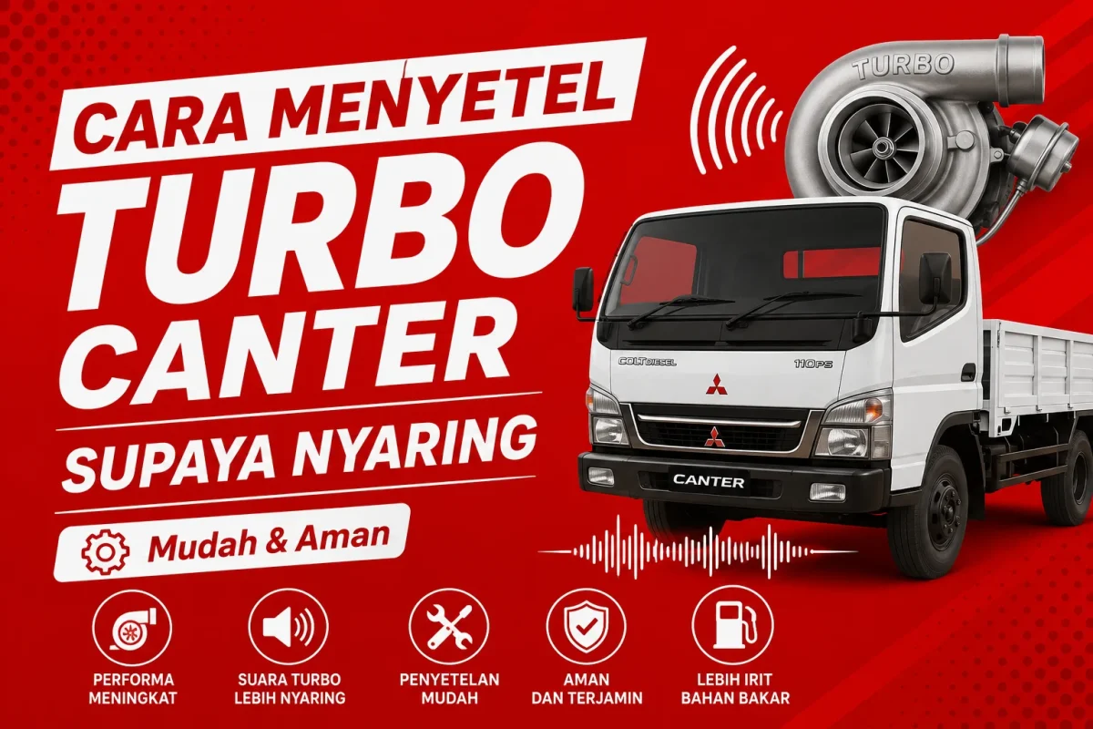 Cara Menyetel Turbo Canter Supaya Nyaring