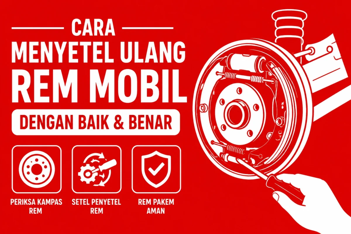Cara Menyetel Ulang Rem Mobil Dengan Baik & Benar