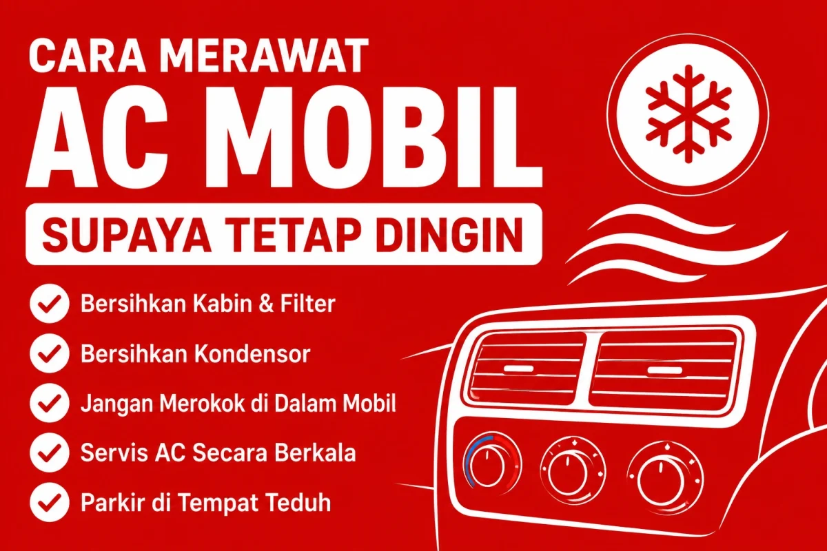 Cara Merawat AC Mobil Agar Tetap Dingin