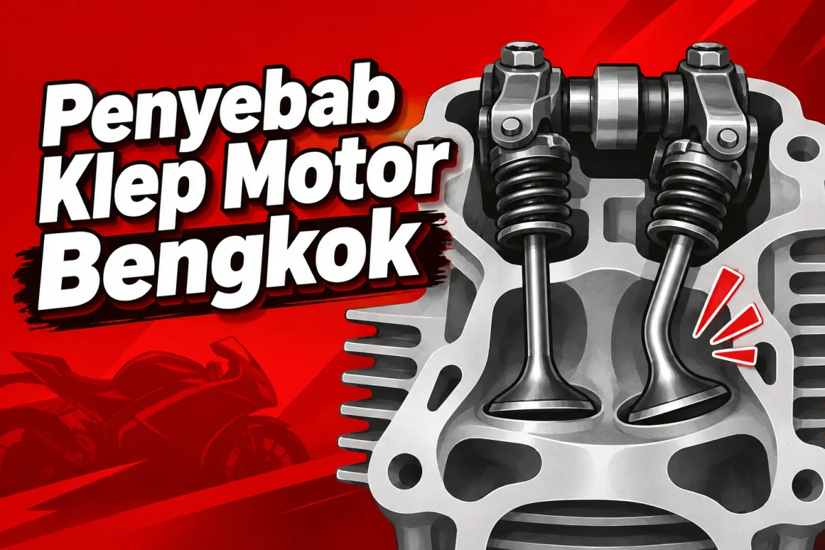Penyebab Klep Motor Bengkok dan Cara Mengatasinya