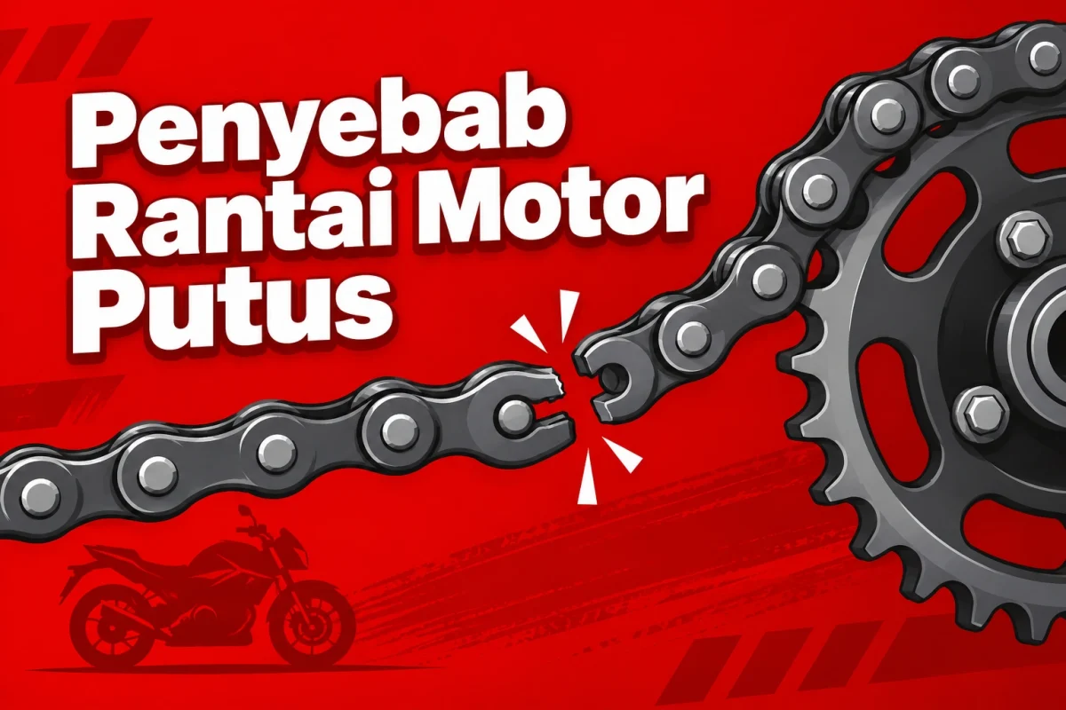 Penyebab Rantai Motor Putus dan Cara Mengatasinya
